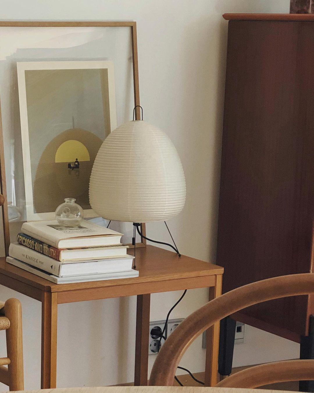 Japanese Lantern Table Lamp — Table Lamp | Maison Monashee — view 38