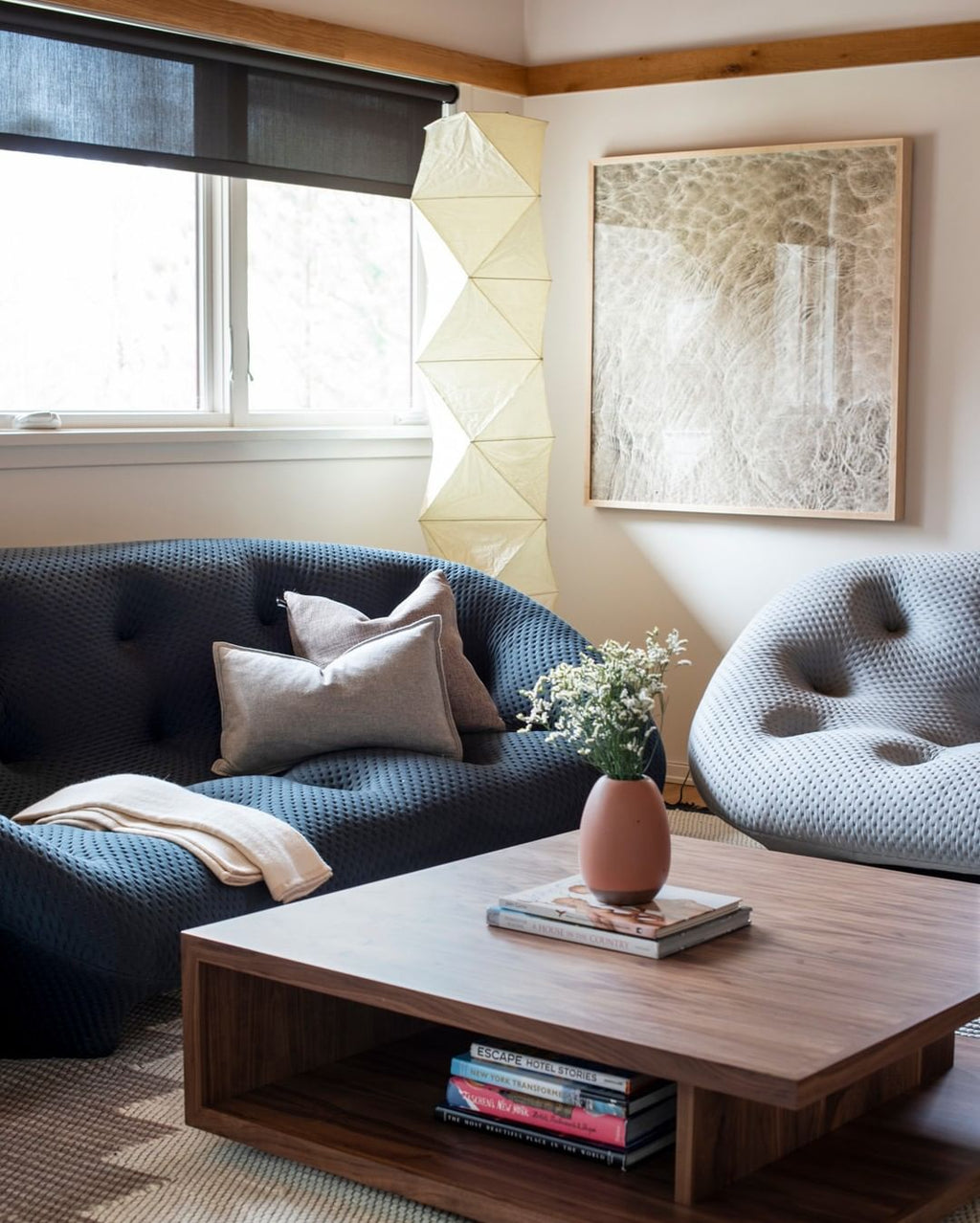 Rice Paper Floor Lamp — Floor Lamp | Maison Monashee — view 148