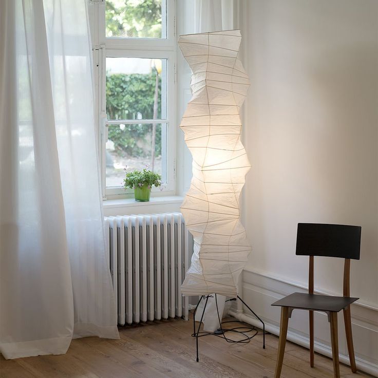 Rice Paper Floor Lamp — Floor Lamp | Maison Monashee — view 26
