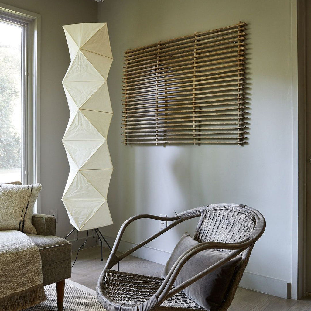 Rice Paper Floor Lamp — Floor Lamp | Maison Monashee — view 154