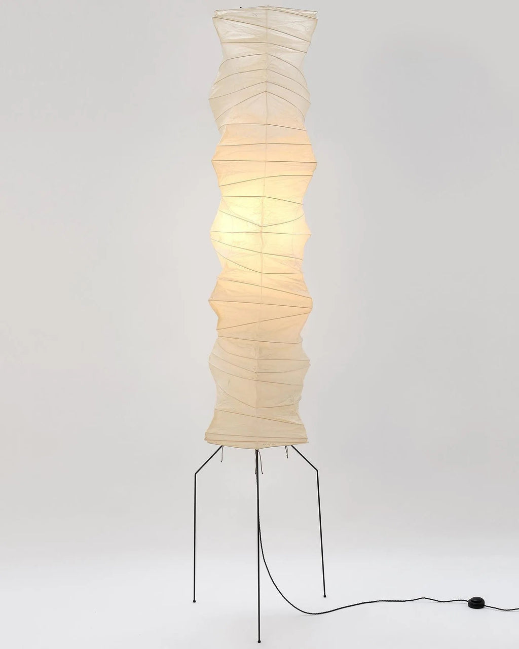 Rice Paper Floor Lamp — Floor Lamp | Maison Monashee — view 143
