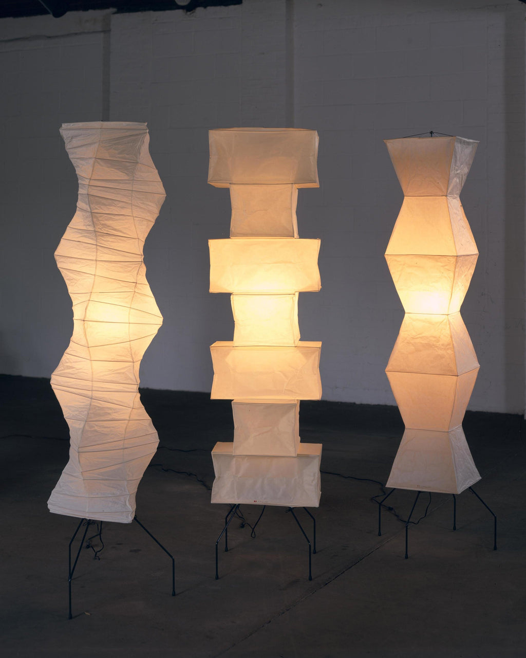 Rice Paper Floor Lamp — Floor Lamp | Maison Monashee — view 174