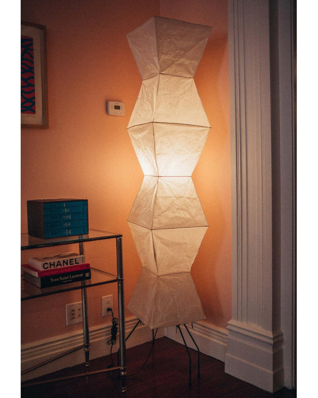 Rice Paper Floor Lamp — Floor Lamp | Maison Monashee — view 164