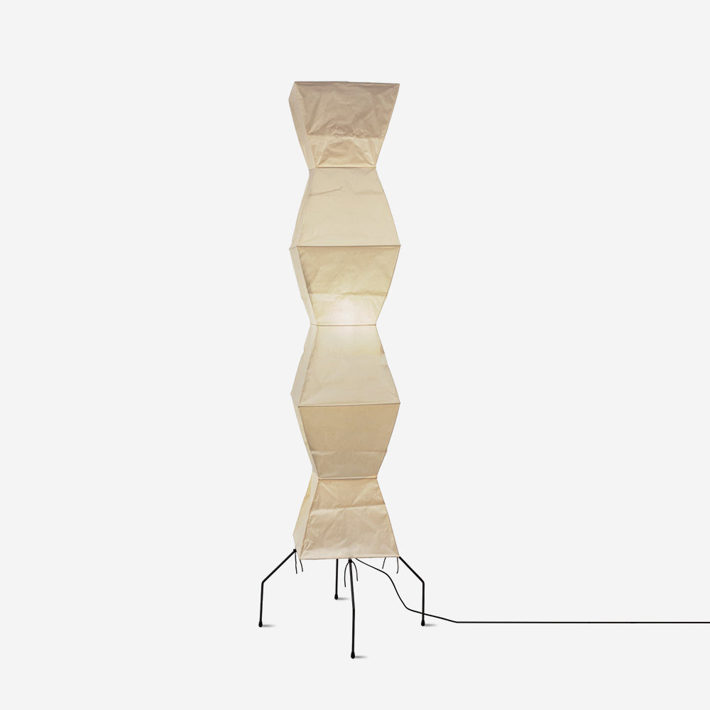 Rice Paper Floor Lamp — Floor Lamp | Maison Monashee — view 168