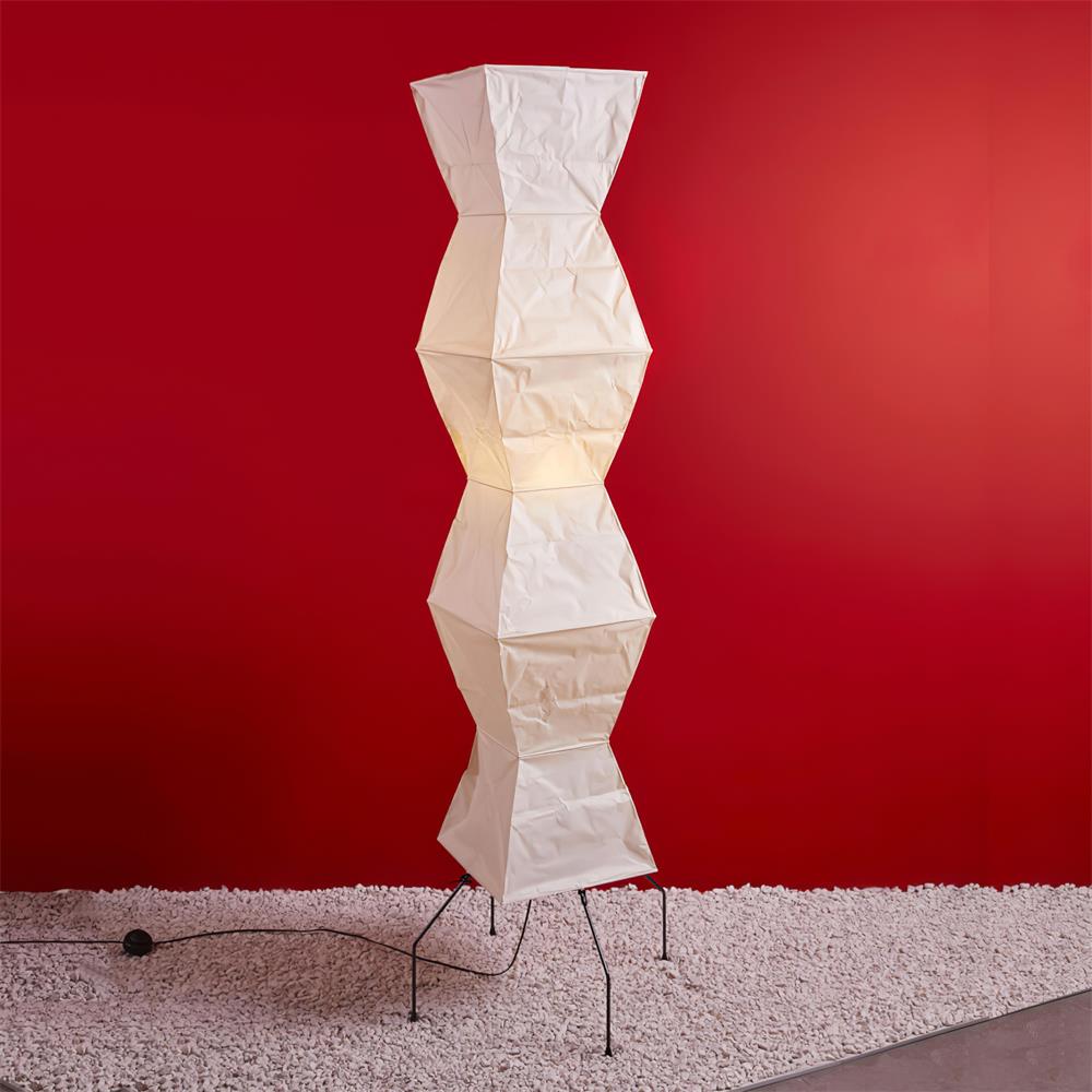 Rice Paper Floor Lamp — Floor Lamp | Maison Monashee — view 169