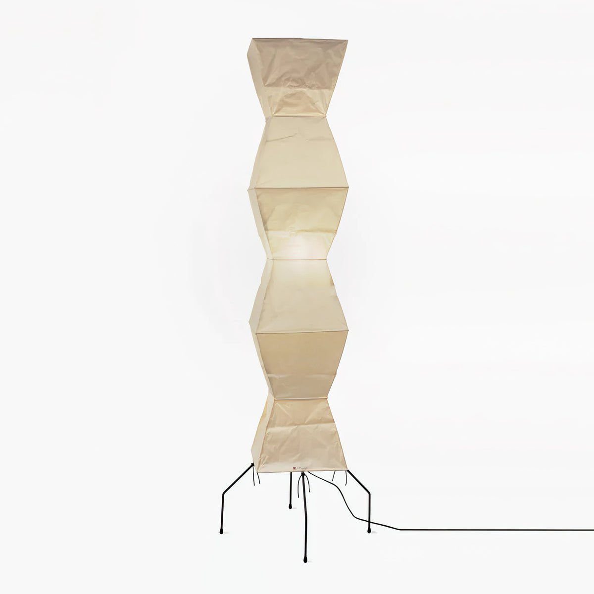Rice Paper Floor Lamp — Floor Lamp | Maison Monashee — view 170
