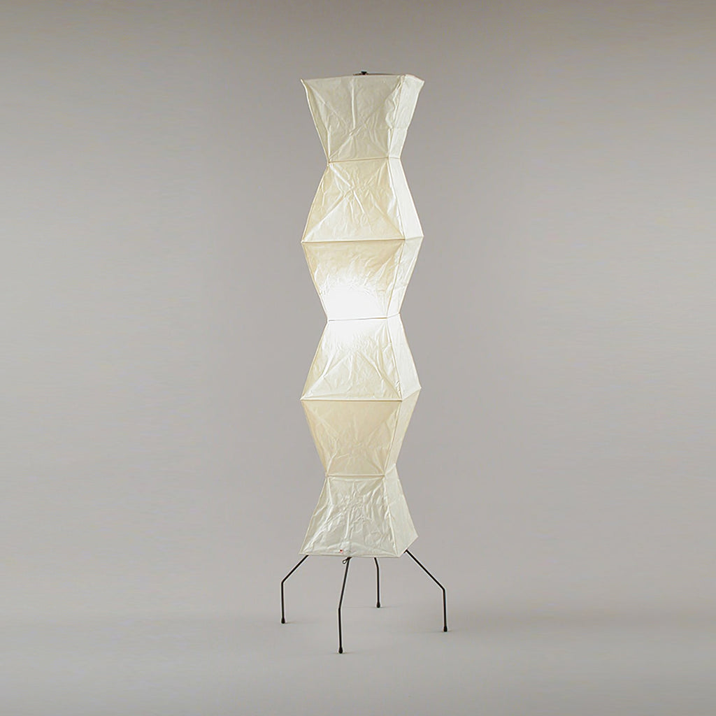 Rice Paper Floor Lamp — Floor Lamp | Maison Monashee — view 171