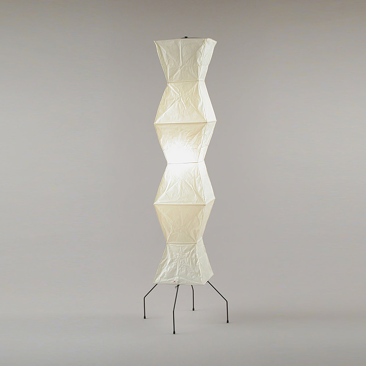 Rice Paper Floor Lamp — Floor Lamp | Maison Monashee — view 171