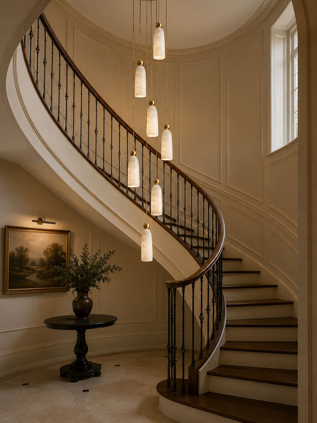 Staircase Cluster Pendant Light — Pendant Light | Maison Monashee — view 7