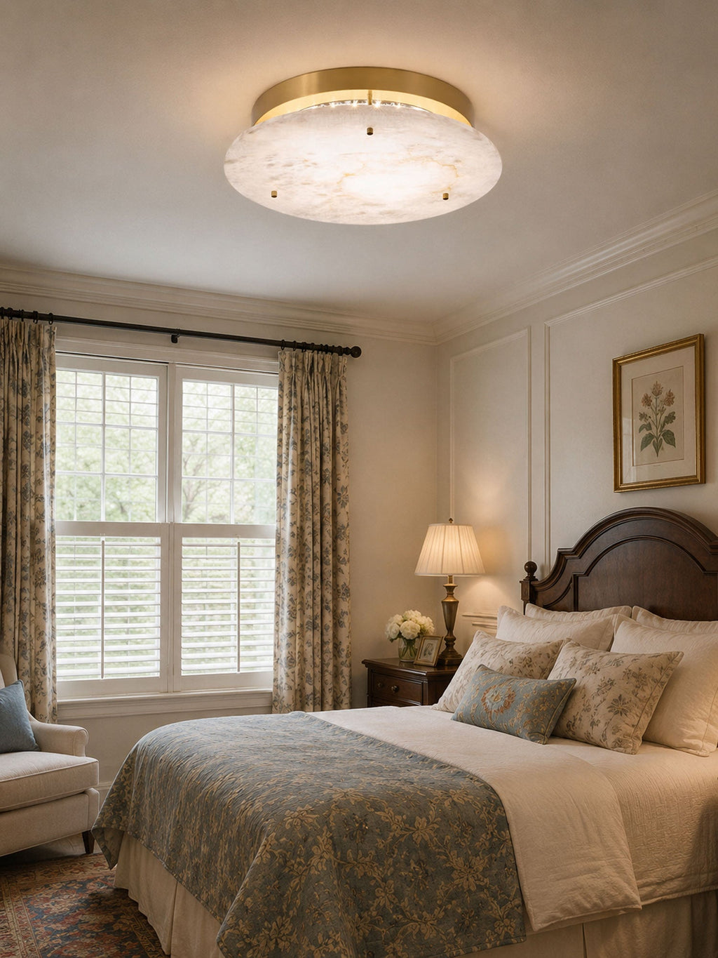 Flush Mount Disc Light — Ceiling Light | Maison Monashee — view 8