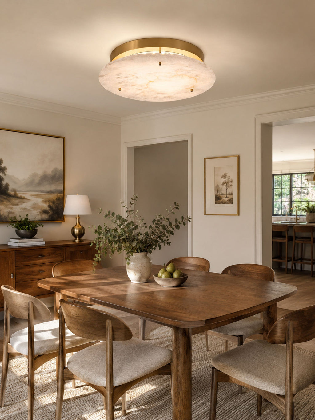 Flush Mount Disc Light — Ceiling Light | Maison Monashee — view 10
