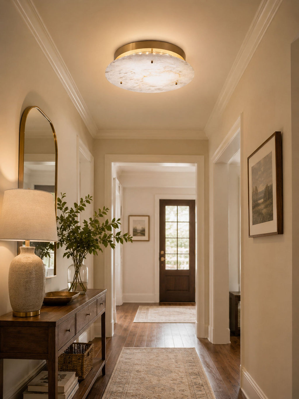 Flush Mount Disc Light — Ceiling Light | Maison Monashee — view 5