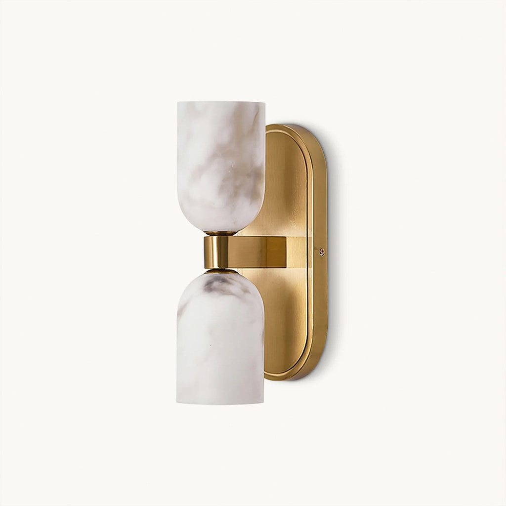 Alabaster Wall Sconce Bathroom — Wall Sconce | Maison Monashee — view 7