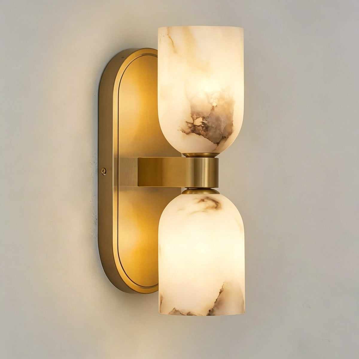 Alabaster Wall Sconce Bathroom — Wall Sconce | Maison Monashee — view 8