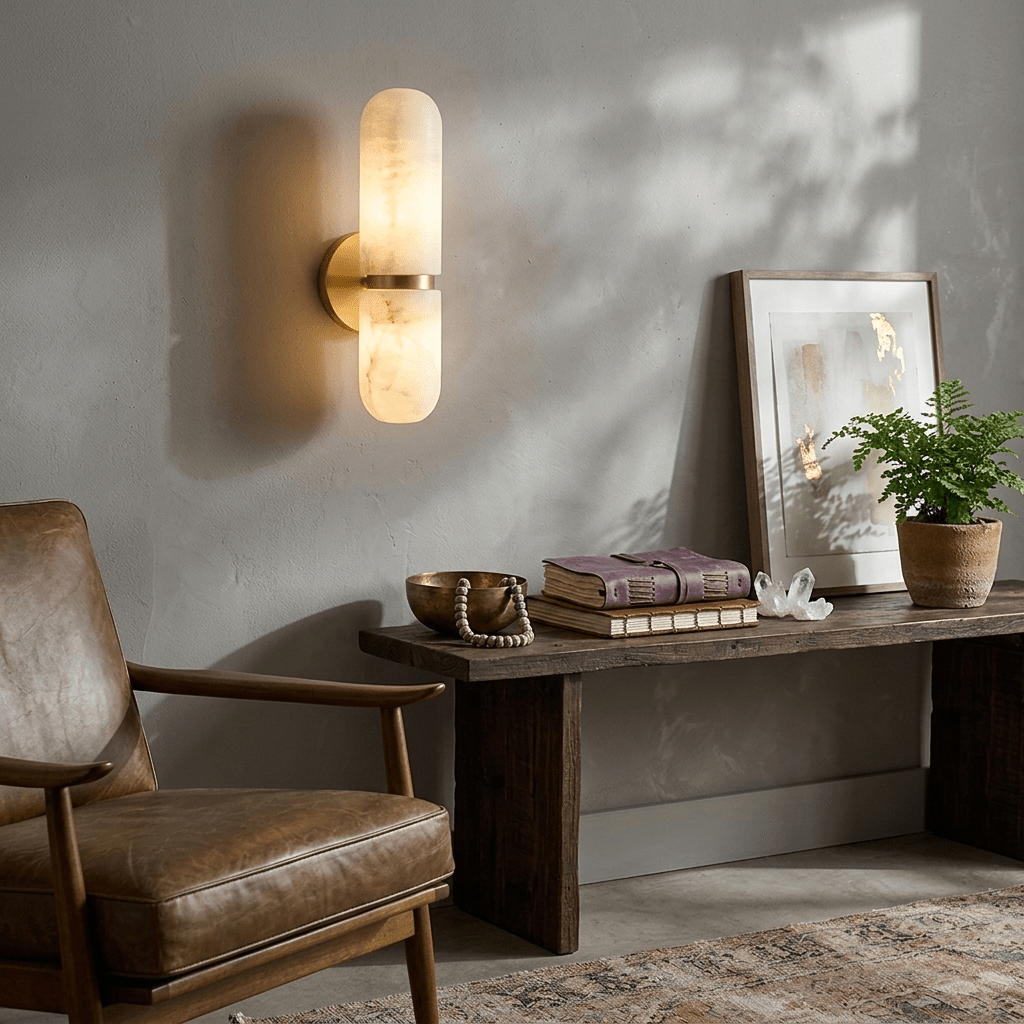 Bronze and Brass Wall Sconce — Wall Sconce | Maison Monashee — view 9