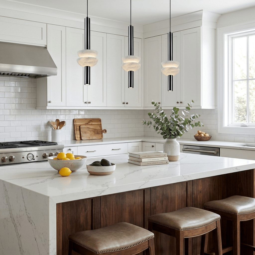 Black Over Island Lighting — Pendant Light | Maison Monashee — view 5