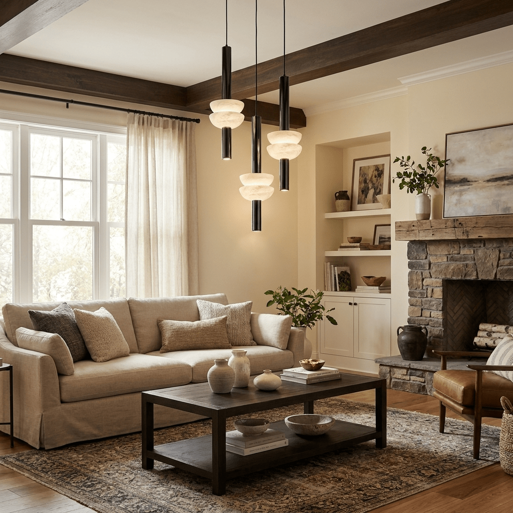 Black Over Island Lighting — Pendant Light | Maison Monashee — view 4
