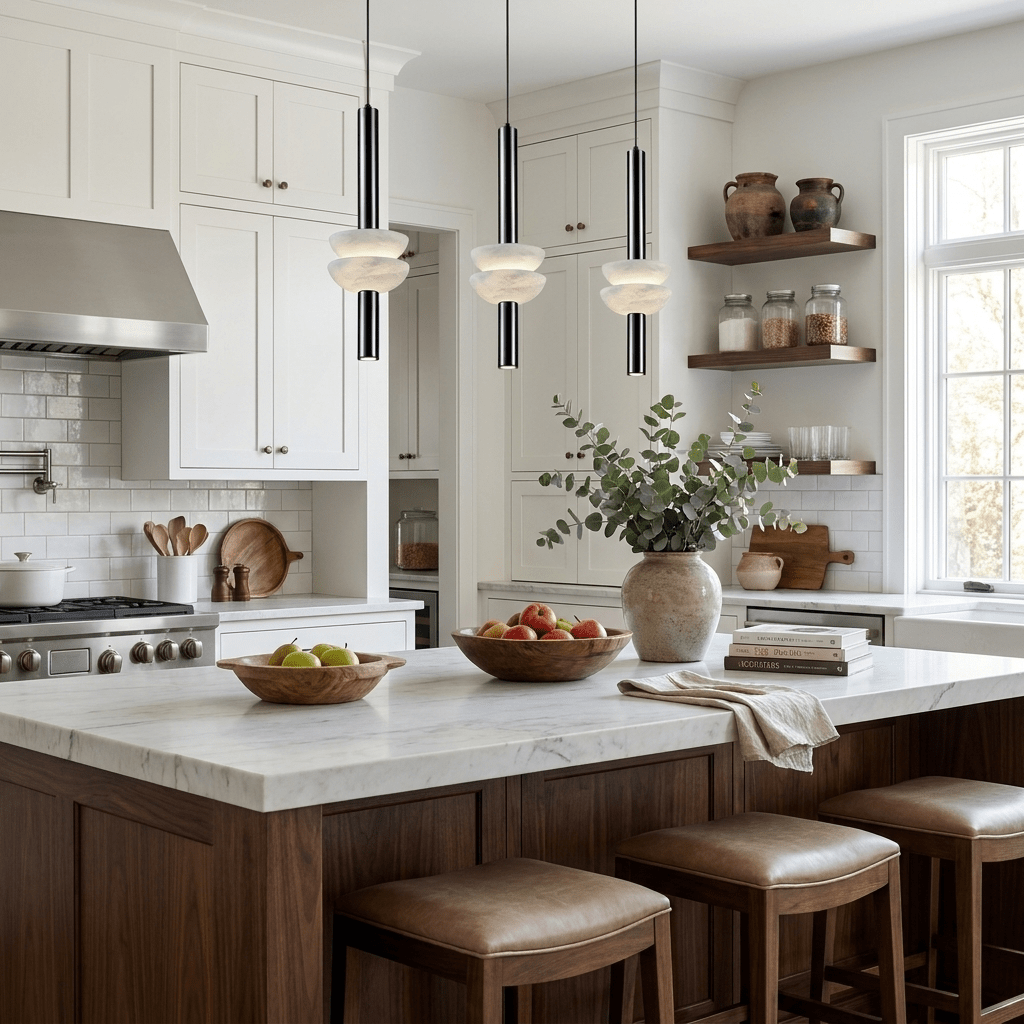 Black Over Island Lighting — Pendant Light | Maison Monashee — view 3