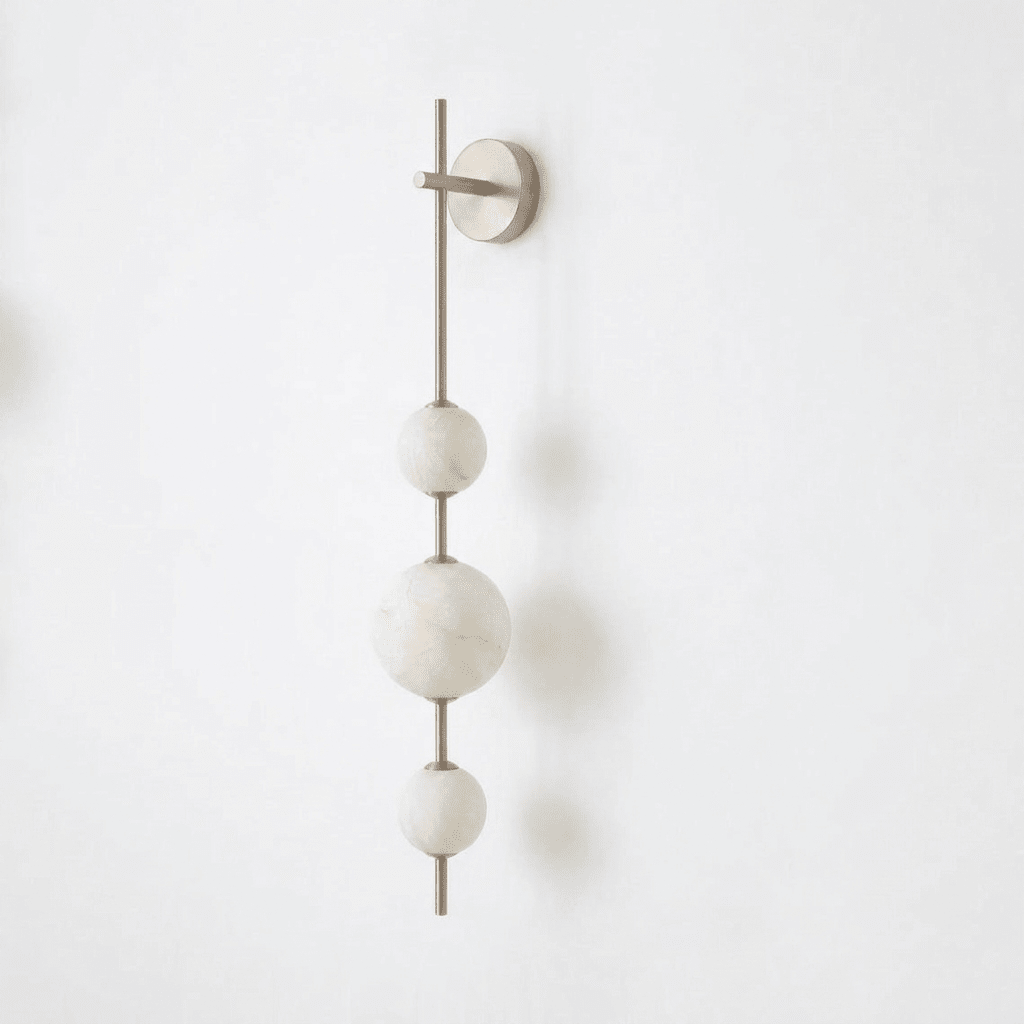 2 Light Brass Wall Sconce — Wall Sconce | Maison Monashee — view 6