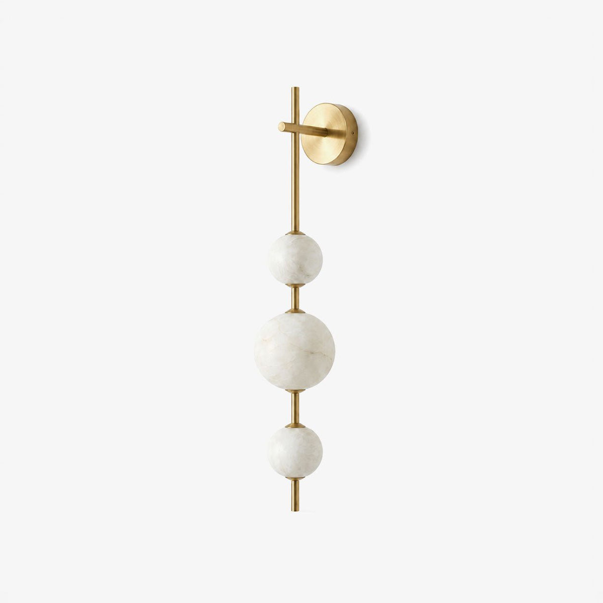 2 Light Brass Wall Sconce — Wall Sconce | Maison Monashee