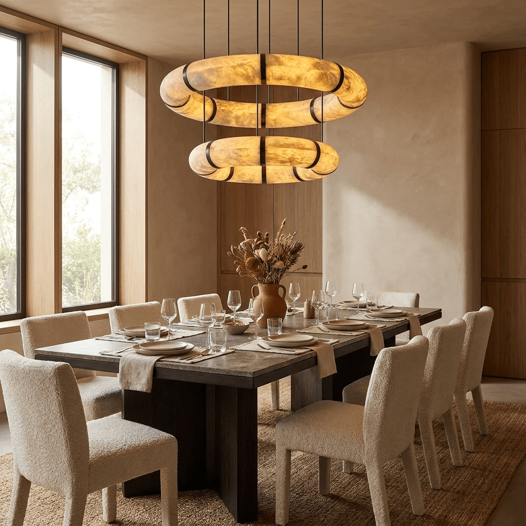 2 Ring Chandelier — Chandelier | Maison Monashee — view 2