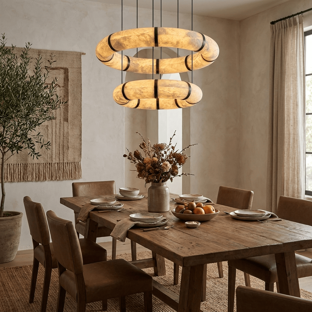 2 Ring Chandelier — Chandelier | Maison Monashee — view 6