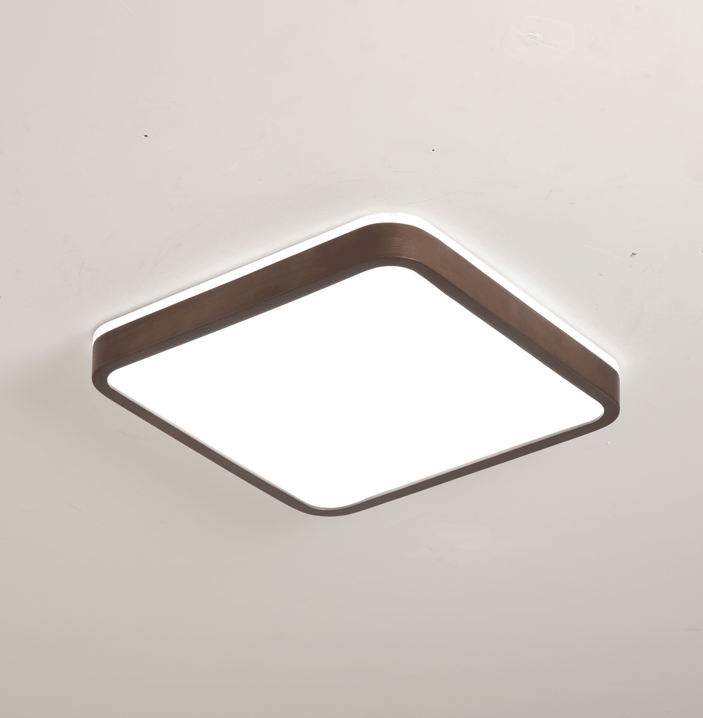 Wood Frame Light Fixture — Ceiling Light | Maison Monashee — view 10
