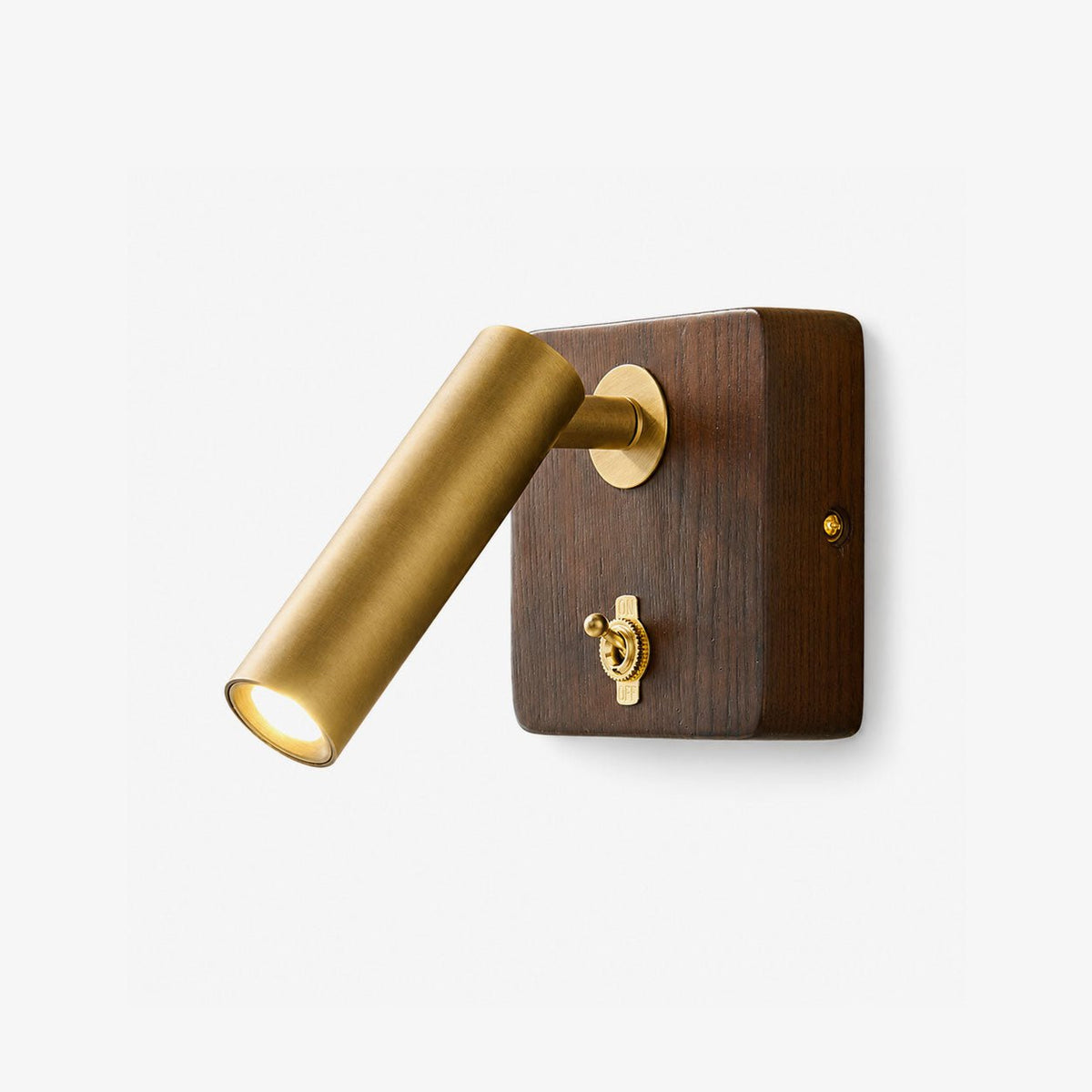 Brass Bedside Sconce — Wall Sconce | Maison Monashee