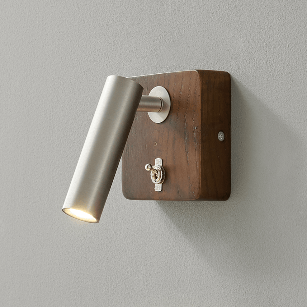 Brass Bedside Sconce — Wall Sconce | Maison Monashee — view 11