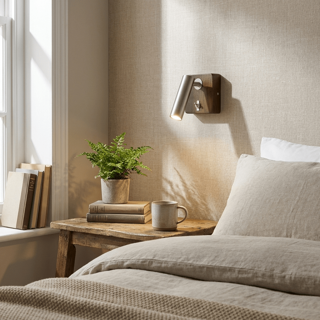 Brass Bedside Sconce — Wall Sconce | Maison Monashee — view 2