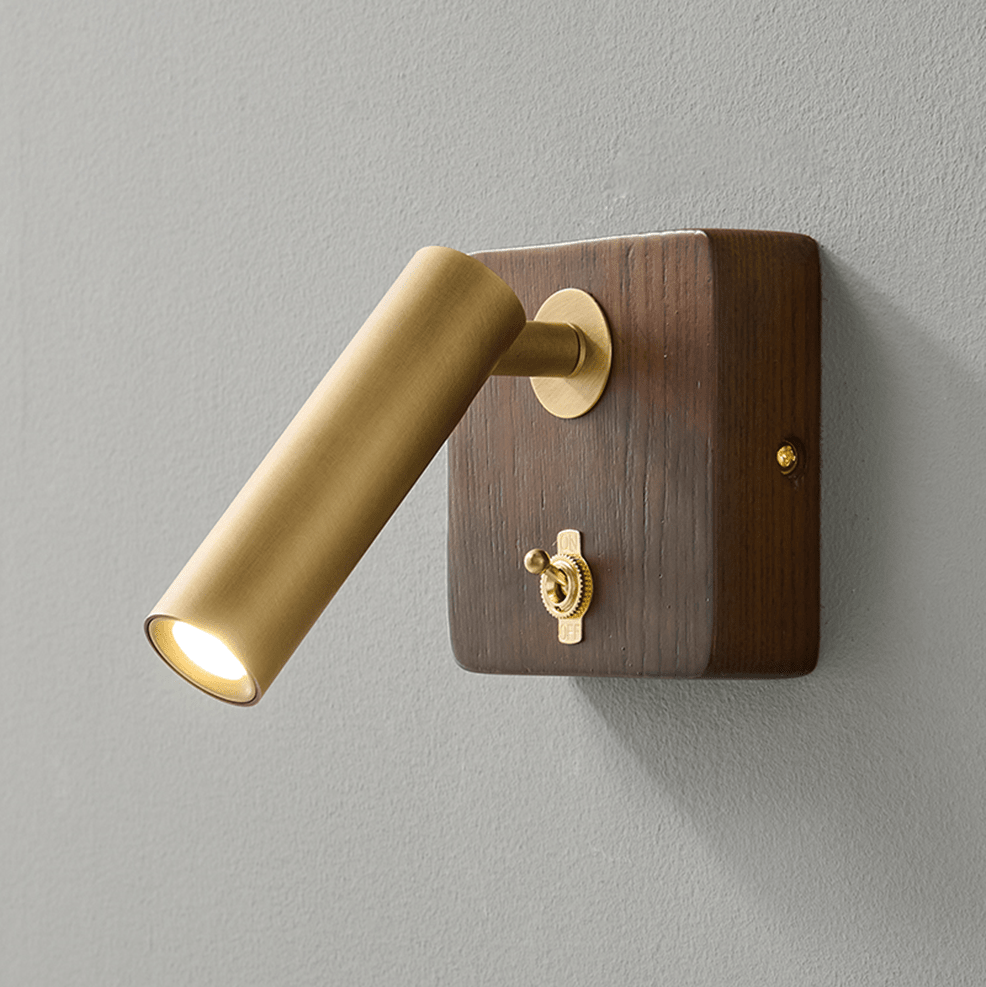 Brass Bedside Sconce — Wall Sconce | Maison Monashee — view 12