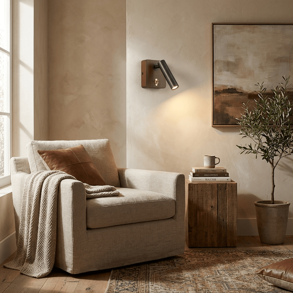 Brass Bedside Sconce — Wall Sconce | Maison Monashee — view 10