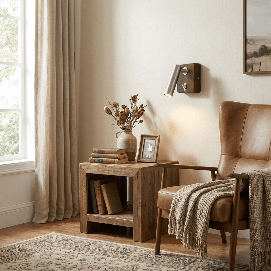Brass Bedside Sconce — Wall Sconce | Maison Monashee — view 6