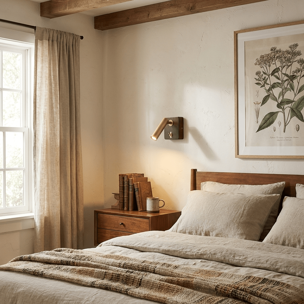 Brass Bedside Sconce — Wall Sconce | Maison Monashee — view 5
