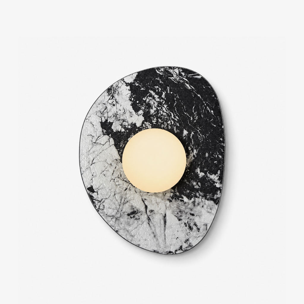 Green Marble Sconce — Wall Sconce | Maison Monashee