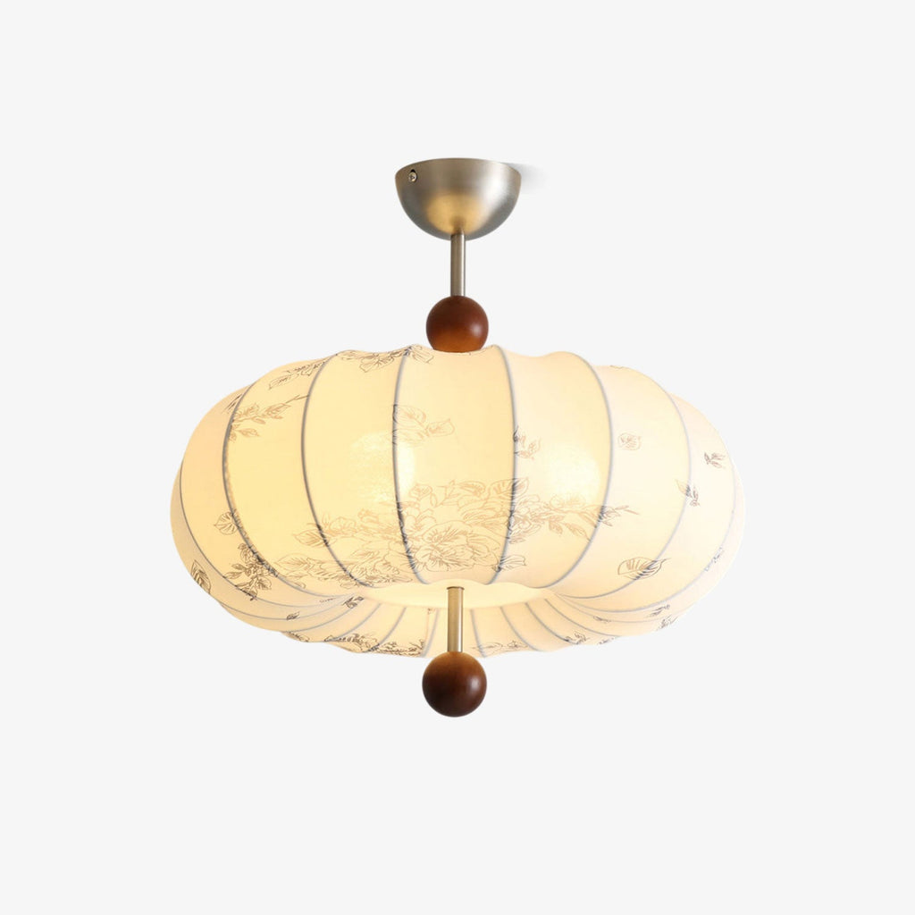 White Lantern Pendant Light — Pendant Light | Maison Monashee