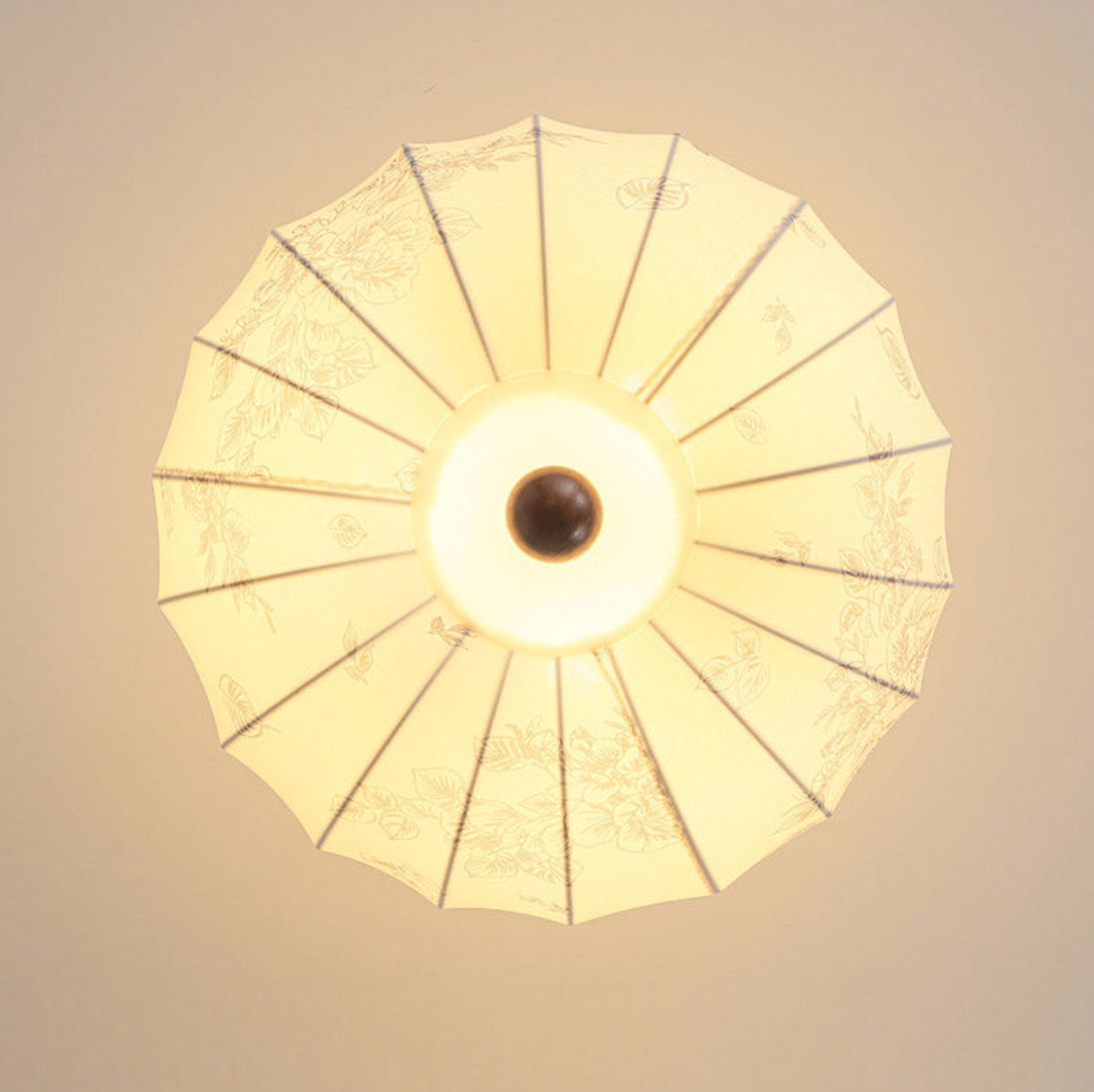 White Lantern Pendant Light — Pendant Light | Maison Monashee — view 9