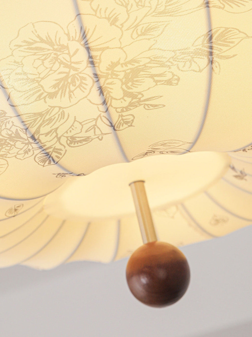 White Lantern Pendant Light — Pendant Light | Maison Monashee — view 11