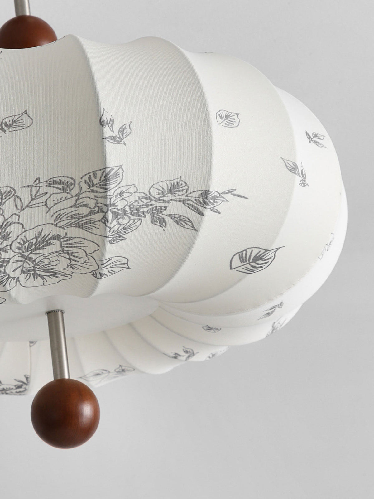 White Lantern Pendant Light — Pendant Light | Maison Monashee — view 13