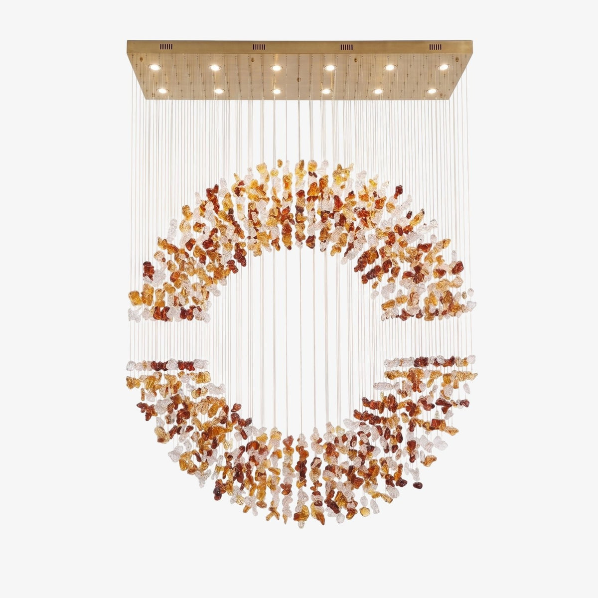 Crystal Halo Chandelier — Chandelier | Maison Monashee