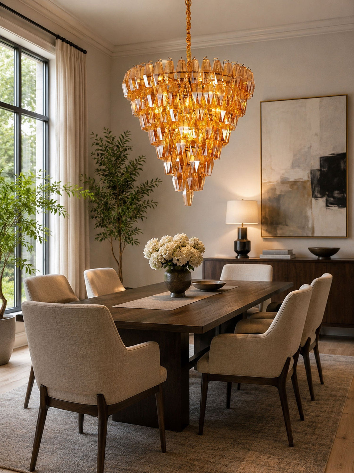 Large Empire Chandelier — Chandelier | Maison Monashee — view 2