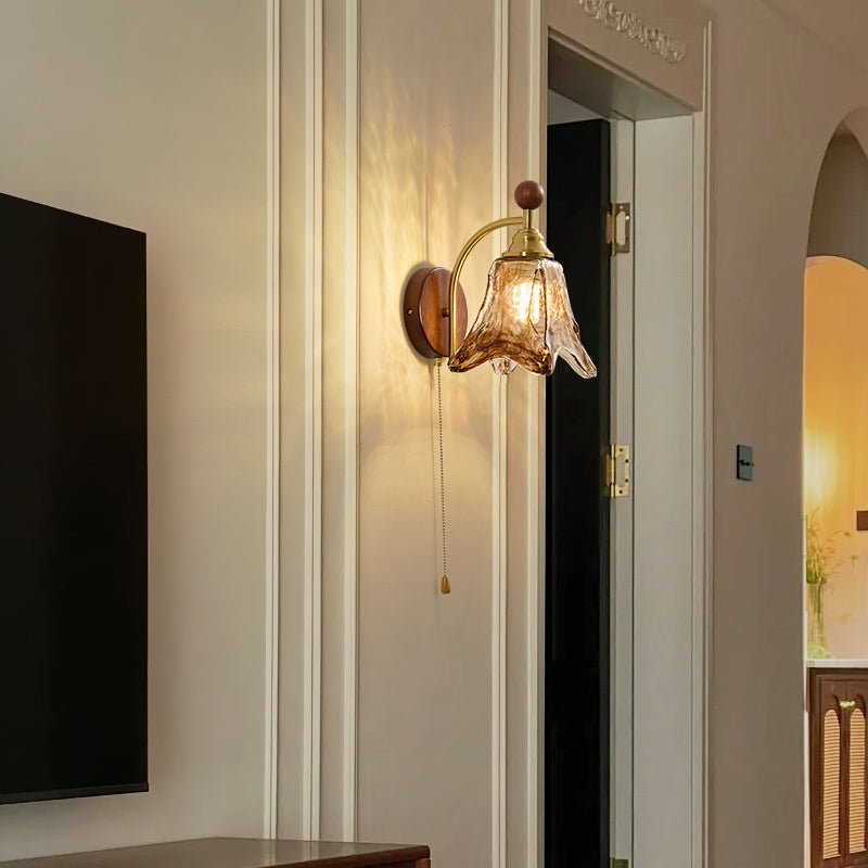 Glass Wall Sconce Lighting — Wall Sconce | Maison Monashee — view 6