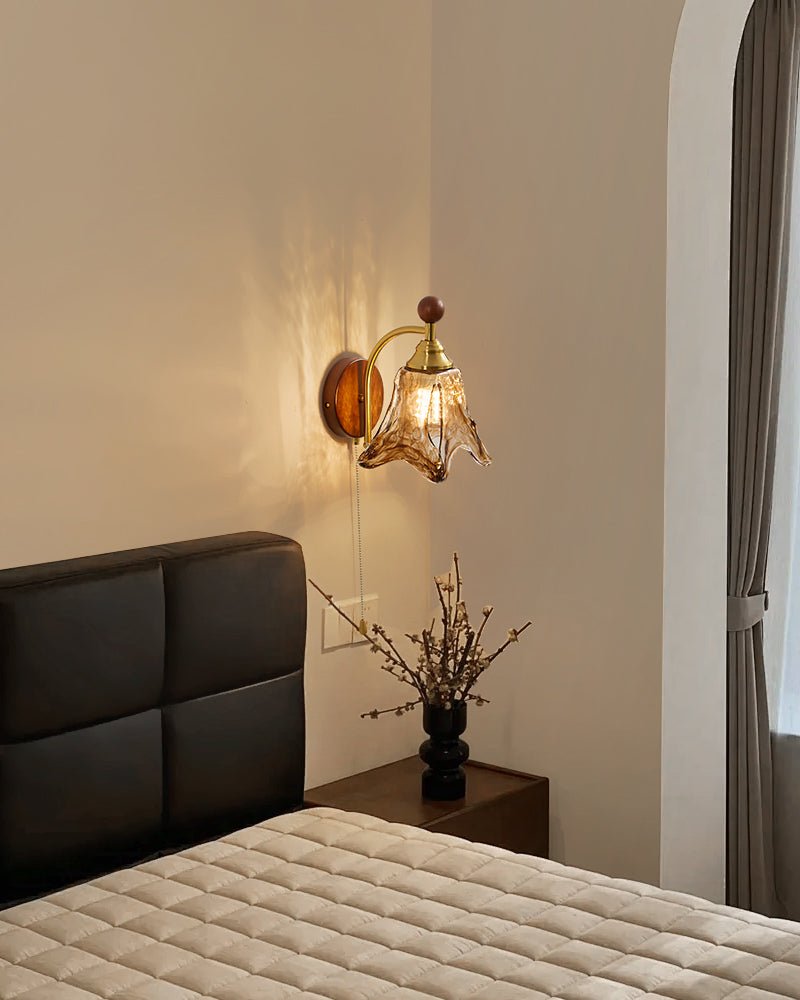 Glass Wall Sconce Lighting — Wall Sconce | Maison Monashee — view 11
