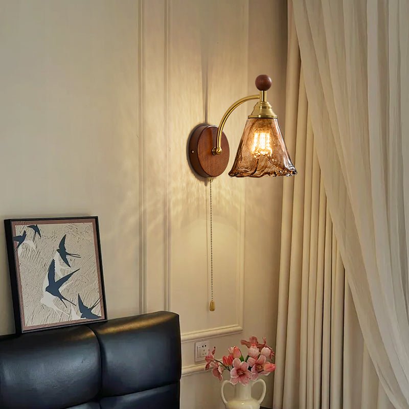 Glass Wall Sconce Lighting — Wall Sconce | Maison Monashee — view 3