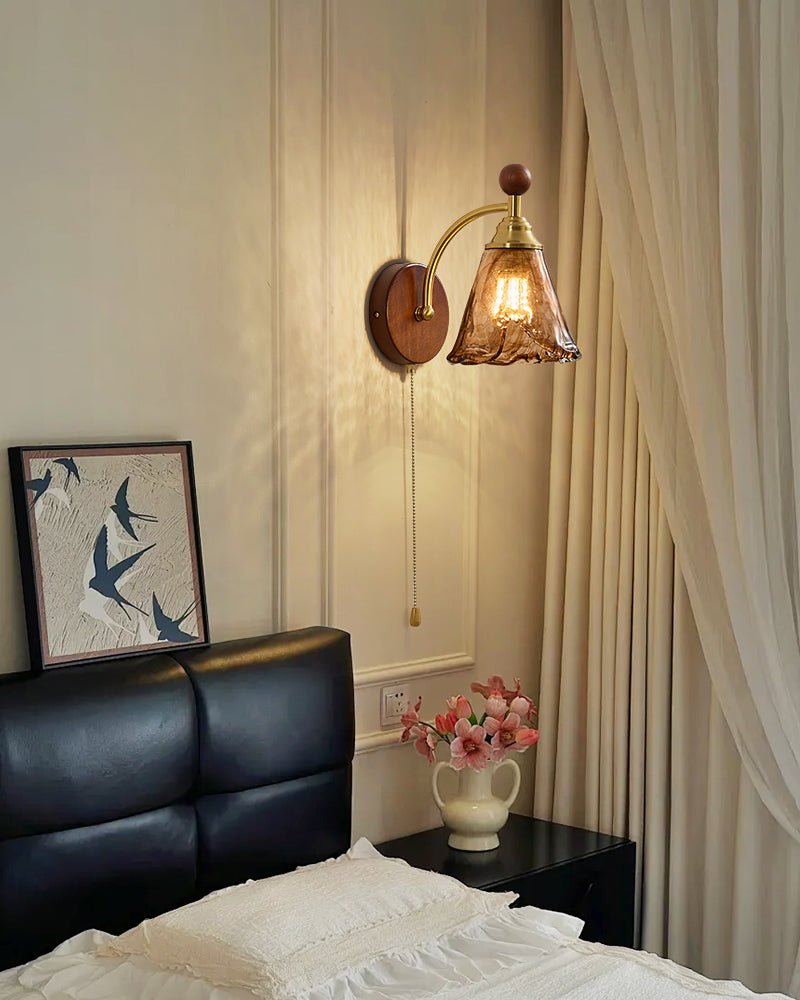 Glass Wall Sconce Lighting — Wall Sconce | Maison Monashee — view 7