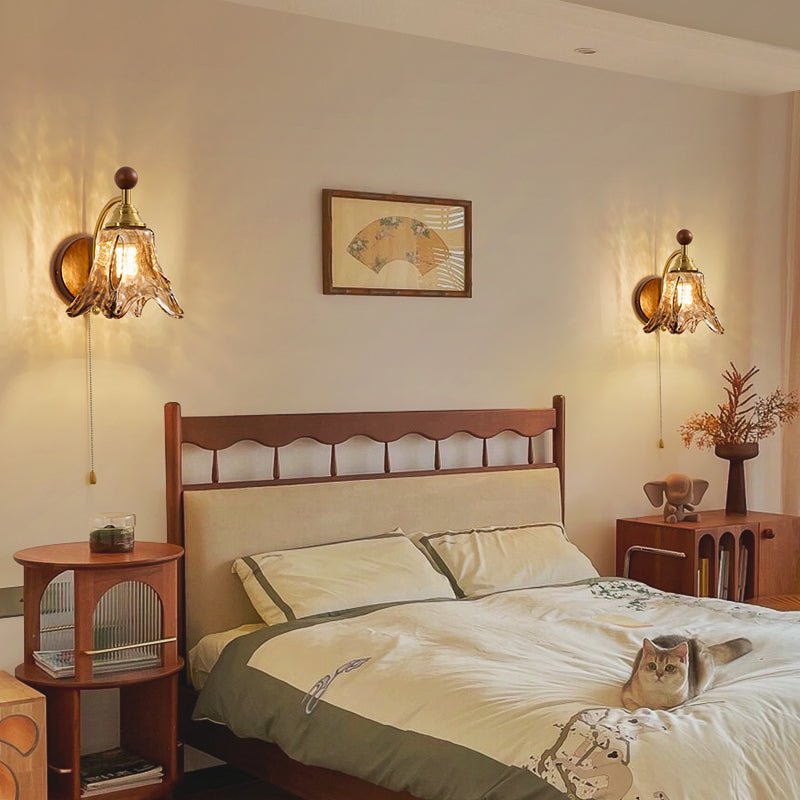 Glass Wall Sconce Lighting — Wall Sconce | Maison Monashee — view 4