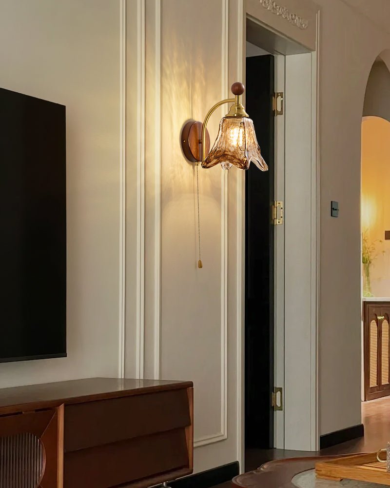 Glass Wall Sconce Lighting — Wall Sconce | Maison Monashee — view 8
