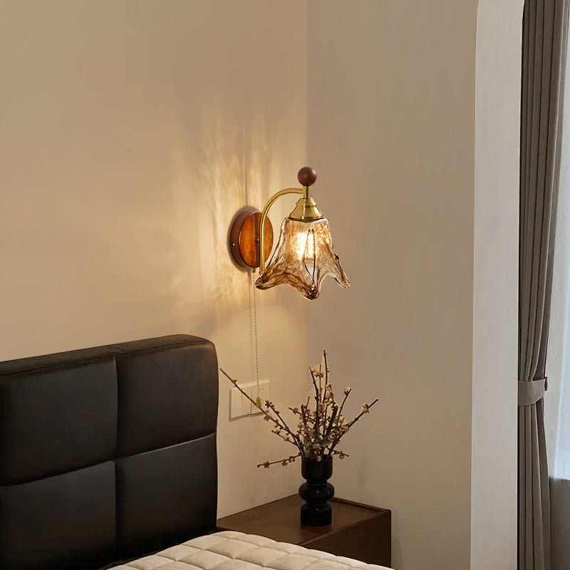 Glass Wall Sconce Lighting — Wall Sconce | Maison Monashee — view 5