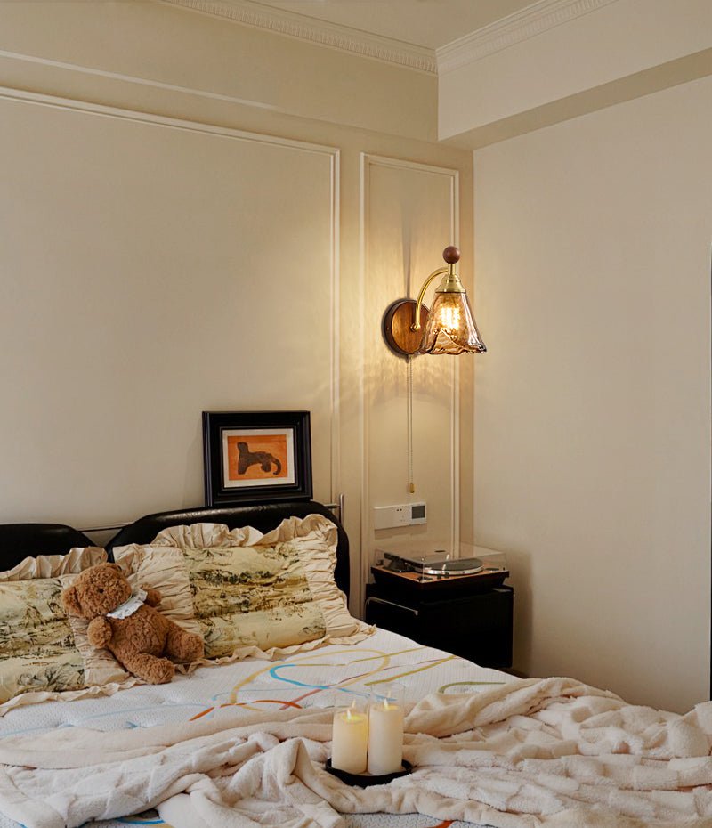 Glass Wall Sconce Lighting — Wall Sconce | Maison Monashee — view 9