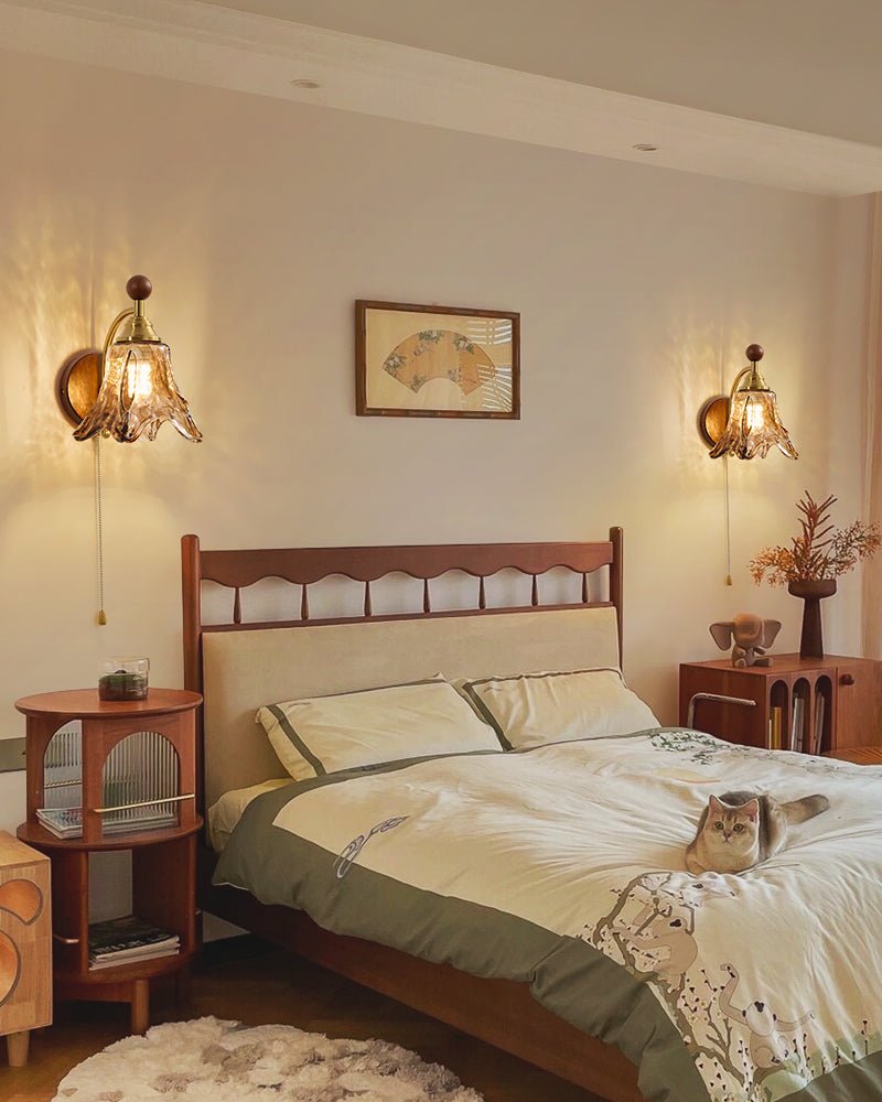 Glass Wall Sconce Lighting — Wall Sconce | Maison Monashee — view 10